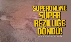 Zonguldak'ta superonline, süper rezilliğe döndü
