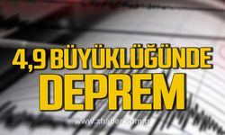 Antalya'da 4.9 büyüklüğünde deprem