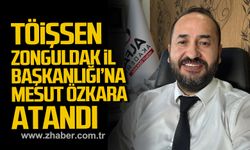 TÖİŞSEN Zonguldak İl Başkanlığı’na Mesut Özkara atandı!