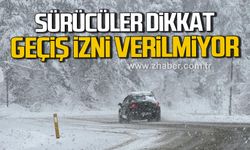 Karabük ve Bartın'da tır ve ağır tonajlı araçların geçişine izin verilmiyor.