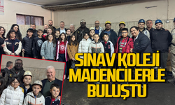 Sınav Koleji’nden madencilere kuyu başında kutlama