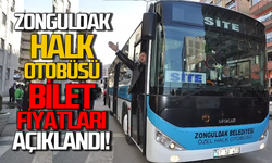 Zonguldak Halk otobüsü bilet fiyatlarını da açıkladı!
