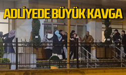 Adliye çıkışında büyük kavga: Polis müdahale etti