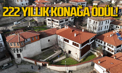 Restore edilerek korunan 222 yıllık konağa ödül