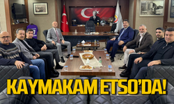 Ereğli Kaymakamı Fatih Yılmaz’dan ETSO'ya ziyaret