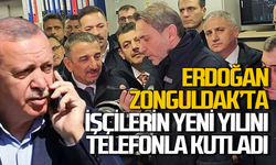 Cumhurbaşkanı Erdoğan, Yavuz Sondaj Gemisi çalışanlarının yeni yılını kutladı