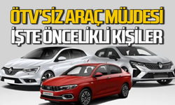 ÖTV’siz araç müjdesi: İşte şartlar işte öncelikli kişiler!