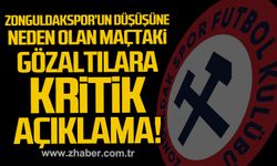 Deniz Yavuzyılmaz'dan Zonguldakspor’un düşüşüne neden olan maçtaki gözaltılara kritik açıklama!