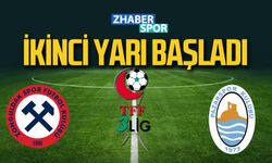 Zonguldakspor ile Pazarspor maçı başladı!