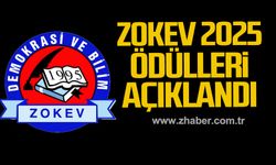 ZOKEV 2025 ödülleri açıklandı