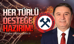 Erdem: Zonguldakspor’a her türlü desteğe hazırım!