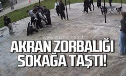 Karabük'te akran zorbalığı sokağa taştı: Esnaf kurtardı