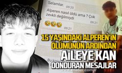 Bolu'da 13 yaşındaki çocuğun yumruğuyla ölen Alperen Toprak'ın ailesine kan donduran mesajlar