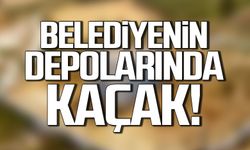 Belediyenin depolarında kaçak. Olan vatandaşa oldu