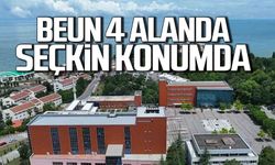 BEUN uluslararası sıralamada 4 dalda seçkin konumda