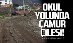 Zonguldak Rat Mahallesi’nde çamur çilesi