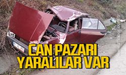 Alaplı-Ereğli karayolunda can pazarı 5 yaralı