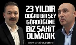 Mustafa Çağlayan; "Devrim Başkanın 23 yıl boyunca doğru bir şey gördüğüne biz şahit olmadık"