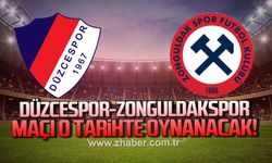 Düzcespor-Zonguldakspor maçı o tarihte oynanacak