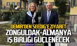 Metin Demir'den Stefanie Seedig’e ziyaret. Zonguldak- Almanya iş birliği güçlenecek.