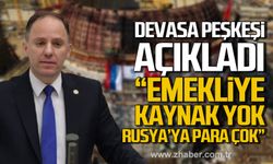 Deniz Yavuzyılmaz; "Emekliye kaynak yok Rusya’ya para çok”