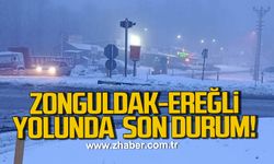 Zonguldak-Ereğli yolunda son durum!