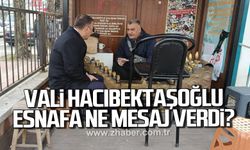 Cuma namazı sonrası Vali Hacıbektaoğlu'ndan sürpriz ziyaret