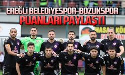 Ereğli Belediyespor-Bozukspor puanları paylaştı 1-1
