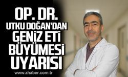 Zonguldak'ta Op. Dr. Utku Doğan'dan geniz eti büyümesi uyarısı.