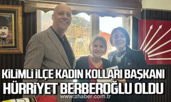 Kilimli İlçe Kadın Kolları Başkanlığı’na Hürriyet Berberoğlu atandı.