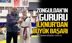 Yıldızlar Batı Grubu Şampiyonası'nda İlknur Demirer 123 sporcu arasından 3. oldu.