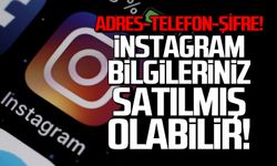 Adres-Telefon-Şifre... Instagram bilgileriniz satışa çıktı