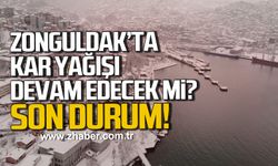 Zonguldak'ta kar yağışı devam edecek mi? Son durum