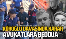 Zonguldak'ta Köroğlu davasında karar açıklandı. Duruşma çıkışı avukatlara beddua.