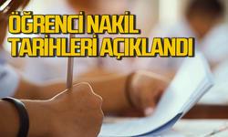 Öğrenci nakilleri ne zaman açılacak? Tarih belli oldu