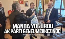 Manda yoğurdu AK Parti Genel Merkezinde