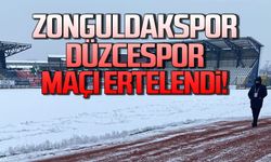 Zonguldakspor–Düzcespor Maçı Ertelendi
