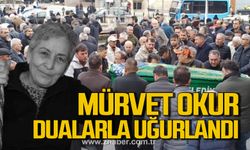 Mürvet Okur dualarla uğurlandı.