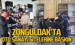 Zonguldak Defterdarlığı Oto Sanayi Sitelerini denetledi.