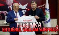 Ertuğrul Sağlam ve ailesi Halil Posbıyık'ı ziyaret etti