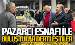 MHP Zonguldak heyeti pazarcı esnafını kucakladı