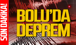 Bolu'da Richter ölçeğine göre 3.1 büyüklüğünde meydana geldi