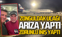 Zonguldak uçağı arızalandı: Zorunlu iniş yaptı