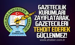 Derya Akbıyık'a çağrı. "Gazetecilik kurumları zayıflatarak, gazetecileri tehdit ederek güçlenmez"