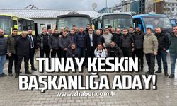 Tunay Keskin, şoförler odası başkanlığına aday