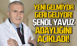 Şenol Yavuz Tabip Odası Başkanlığı’na aday: Yeni gelmiyor geri geliyor!