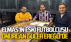 Zonguldakspor'un eski futbolcusu Onurcan Güler Ereğli Belediyespor'da