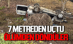 Zonguldak-Çaycuma yolunda takla attı 2 kişi ölümden döndü