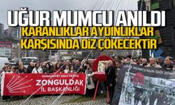 Zonguldak'ta Uğur Mumcu ölümünün 33’üncü yılında anıldı.