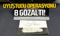Karabük'te uyuşturucu operasyonu 8 gözaltı